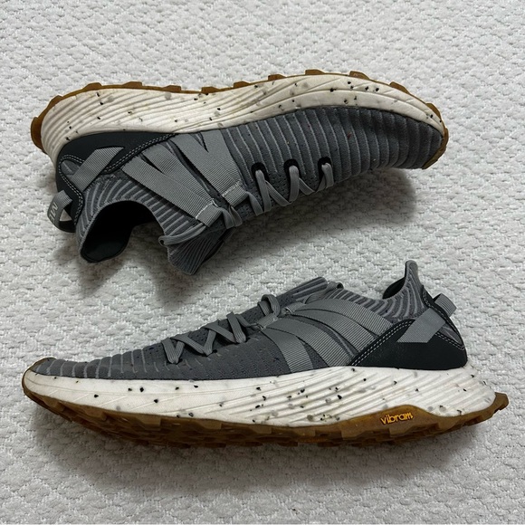 Merrell Embark Lace Eco Sneaker Grey Men’s Size 14 - Picture 2 of 10